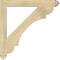 Ekena Millwork Olympic Arts & Crafts Rough Sawn Bracket, Douglas Fir, 4"W x 38"D x 38"H BKT04X38X38OLY03RDF - alternate 2